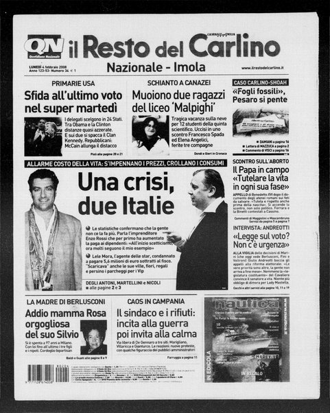 Il Resto del Carlino : giornale dell'Emilia